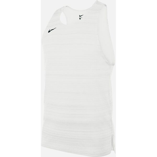 nike canotta da running stock bianco uomo nt0300-100 xl