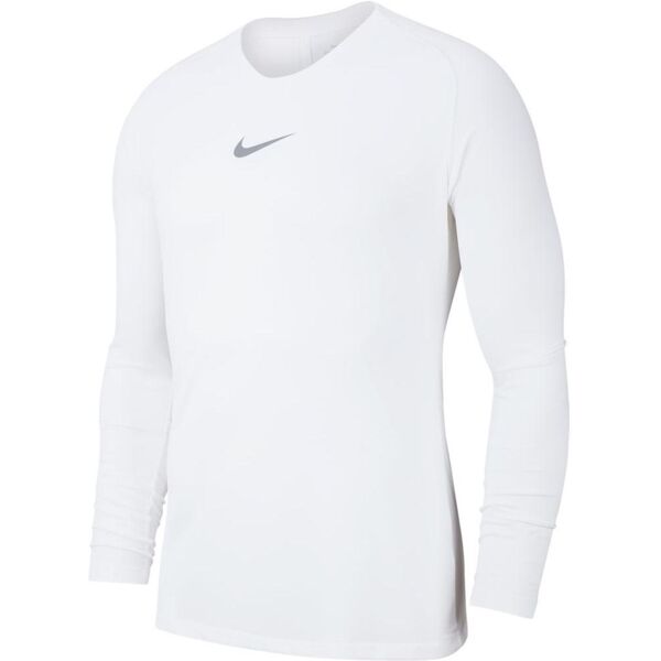 nike maglia tight fit park first layer bianco uomo av2609-100 s