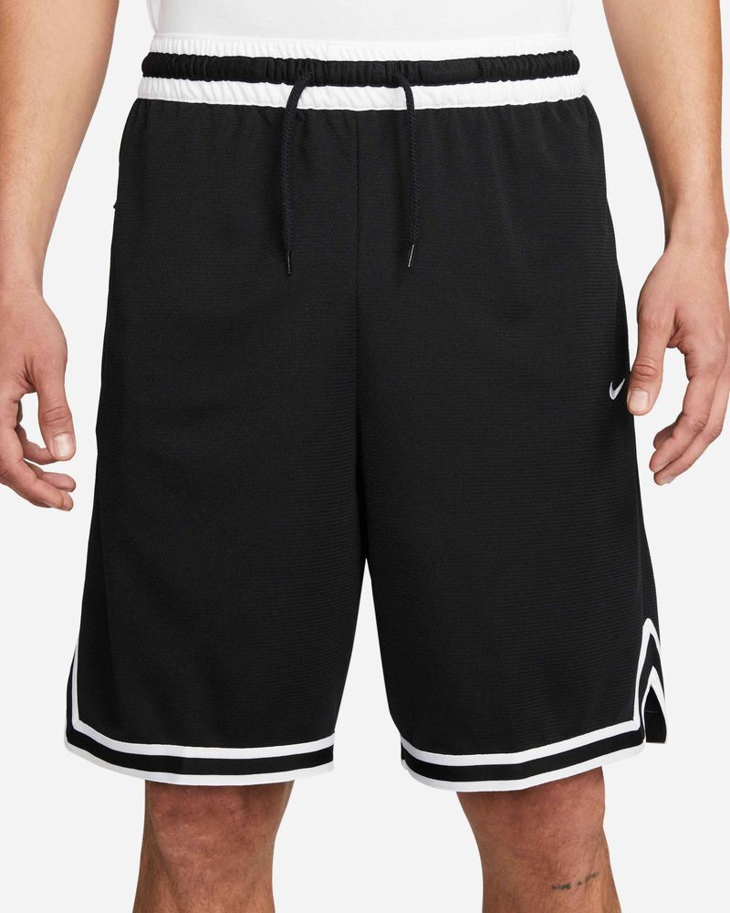 nike pantaloncini da pallacanestro dri-fit nero per uomo dh7160-010 xl