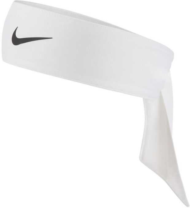 nike fascia per capelli dri-fit bianco unisex dn0581-101 one