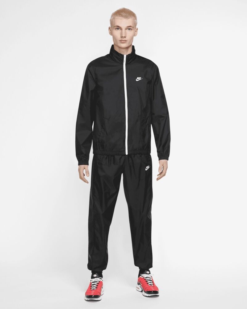 nike tuta sportswear club nero uomo dr3337-010 m