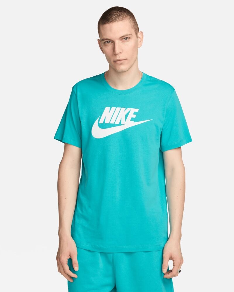 Nike Maglietta Sportswear Turchese Uomo AR5004-345 XS