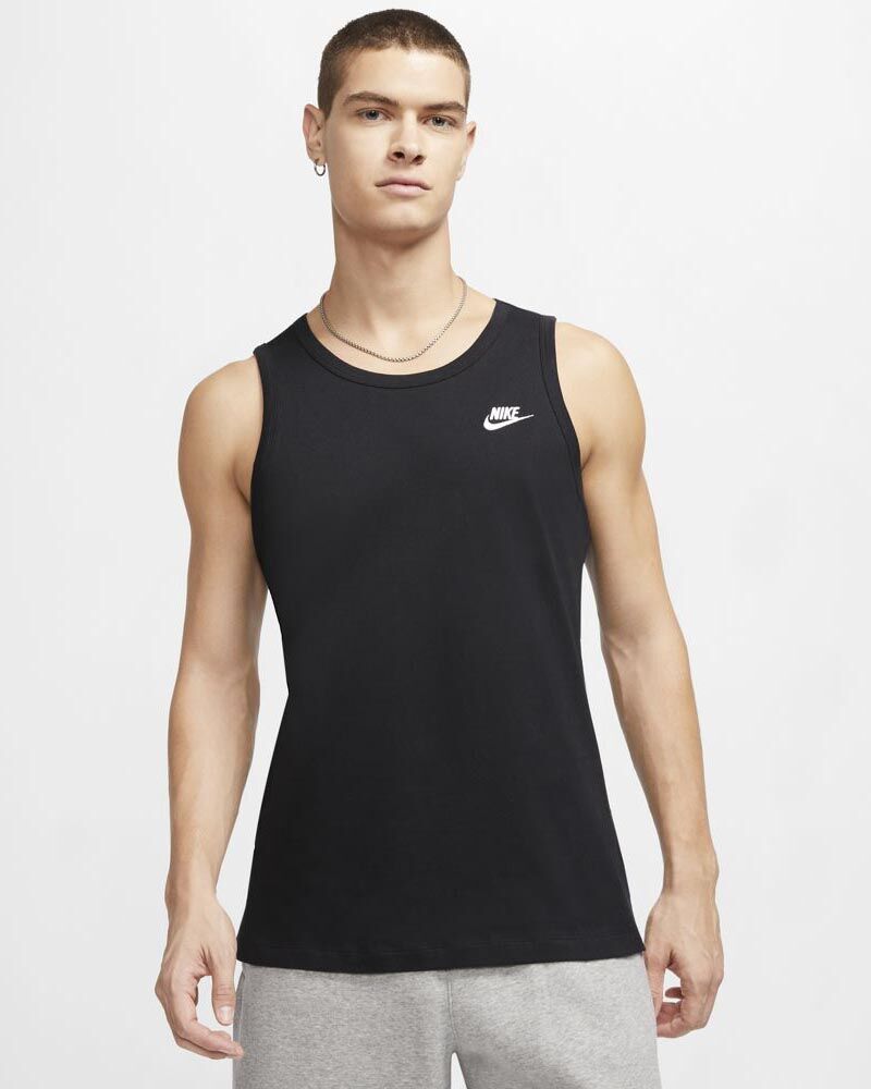 Nike Canotta Sportswear Nero Uomo BQ1260-010 XS