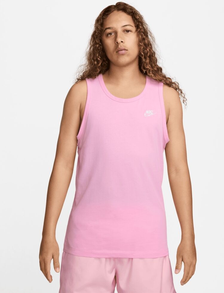 Nike Canotta Sportswear Rosa Uomo BQ1260-621 XS