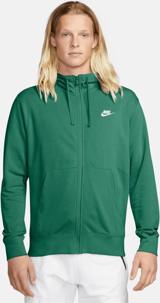 Nike Felpa con cappuccio Sportswear Club Fleece Verde Uomo BV2648-365 XS