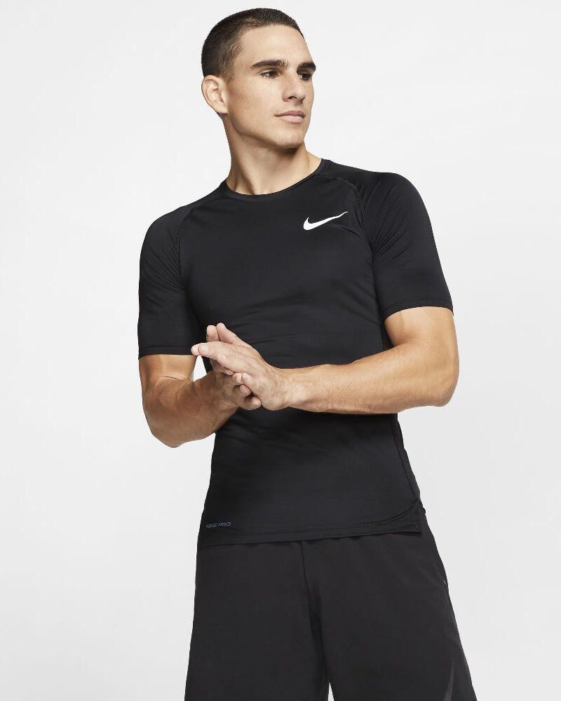 Nike Maglia Tight Fit Pro Nero per Uomo BV5631-010 2XL