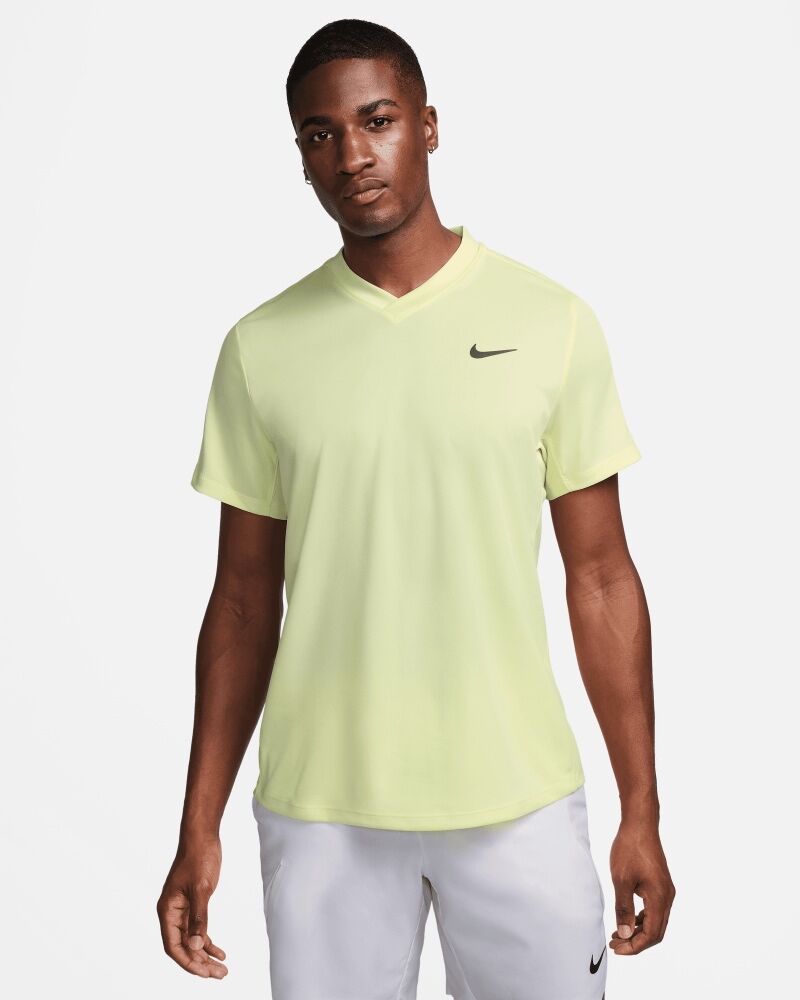Nike Top da tennis Court Verde Uomo CV2982-331 L