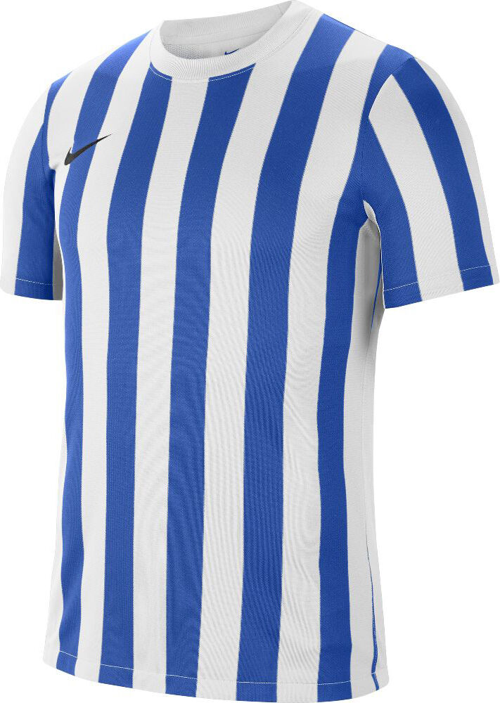 Nike Maglia Striped Division IV Blu Bianco e Reale per Uomo CW3813-102 XL