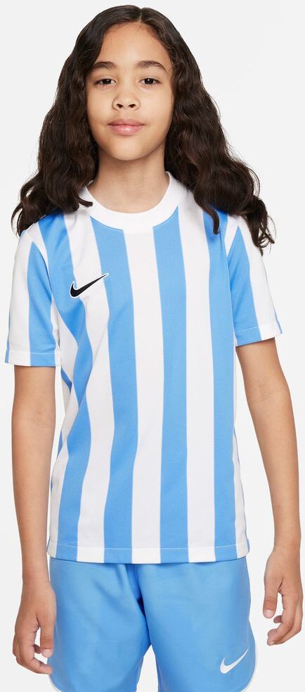 Nike Maglia Striped Division IV Bianco e Blu Bianco per Bambino CW3819-103 XL