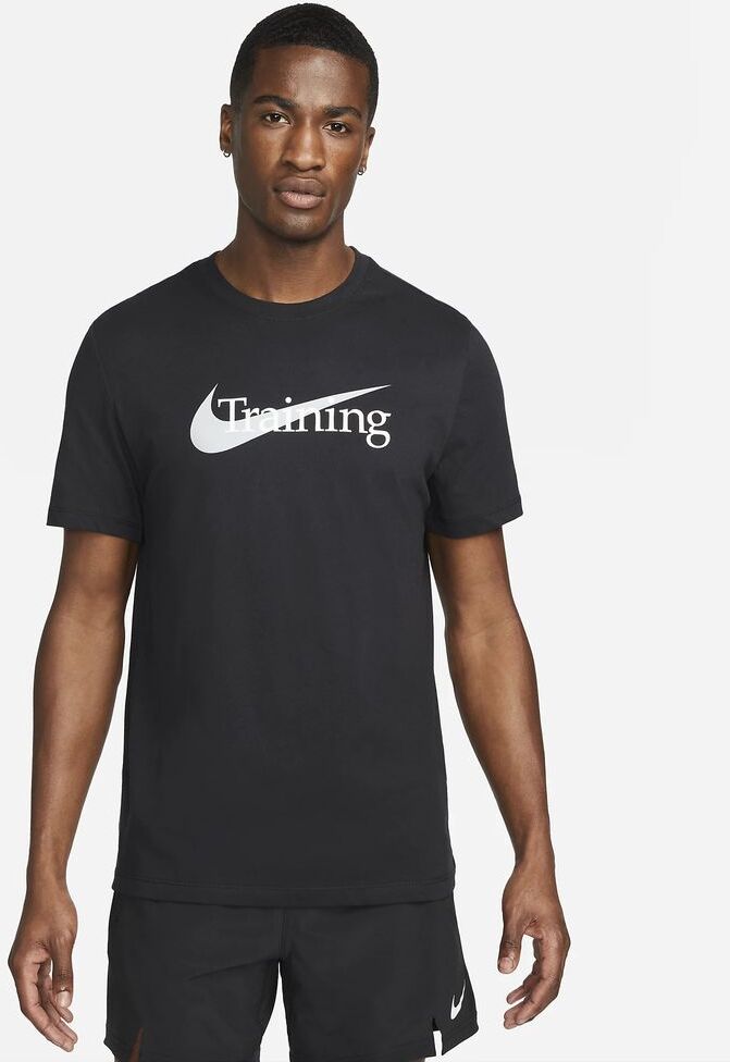 Nike Maglietta da training Dri-FIT Nero per Uomo CZ7989-010 S