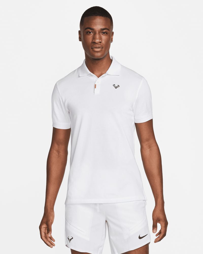 Nike Polo Rafa Bianco per Uomo DD8532-100 L