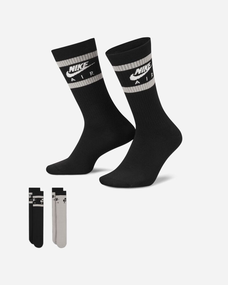 Nike Calze Everyday Nero e Grigio Unisex DH6170-902 M
