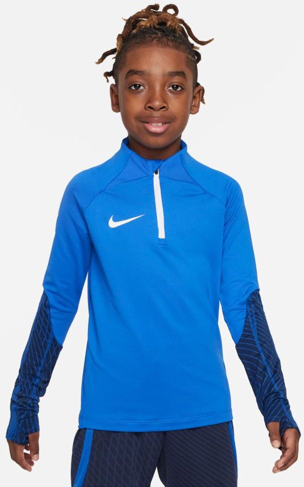 Nike Maglia da calcio per allenamento (1/4) Strike 23 Blu Reale e Blu Navy per Bambino DR2304-463 S