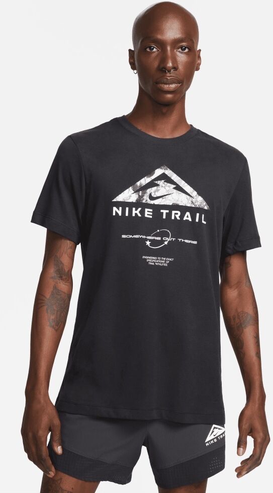 Nike Maglietta da trail Trail Nero Uomo DZ2727-010 XL