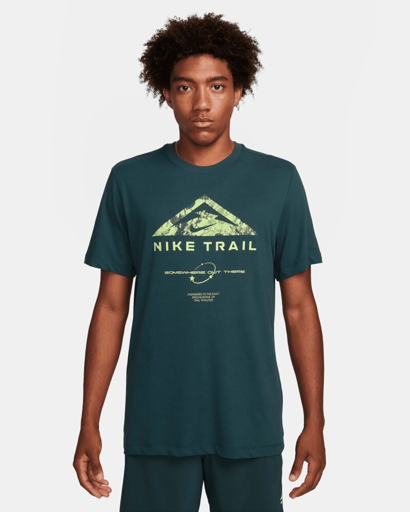 Nike Maglietta da trail Dri-FIT Verde oliva Uomo DZ2727-328 L