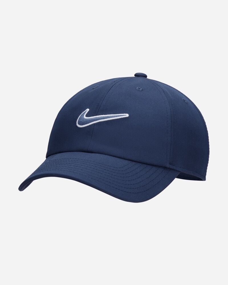 Nike Cappello Swoosh Blu Navy Unisex FB5369-410 L/XL