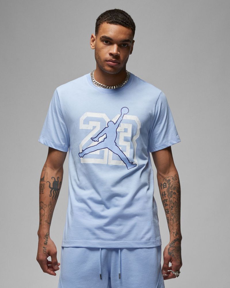 Nike Maglietta Jordan Blu Uomo FB7394-425 L
