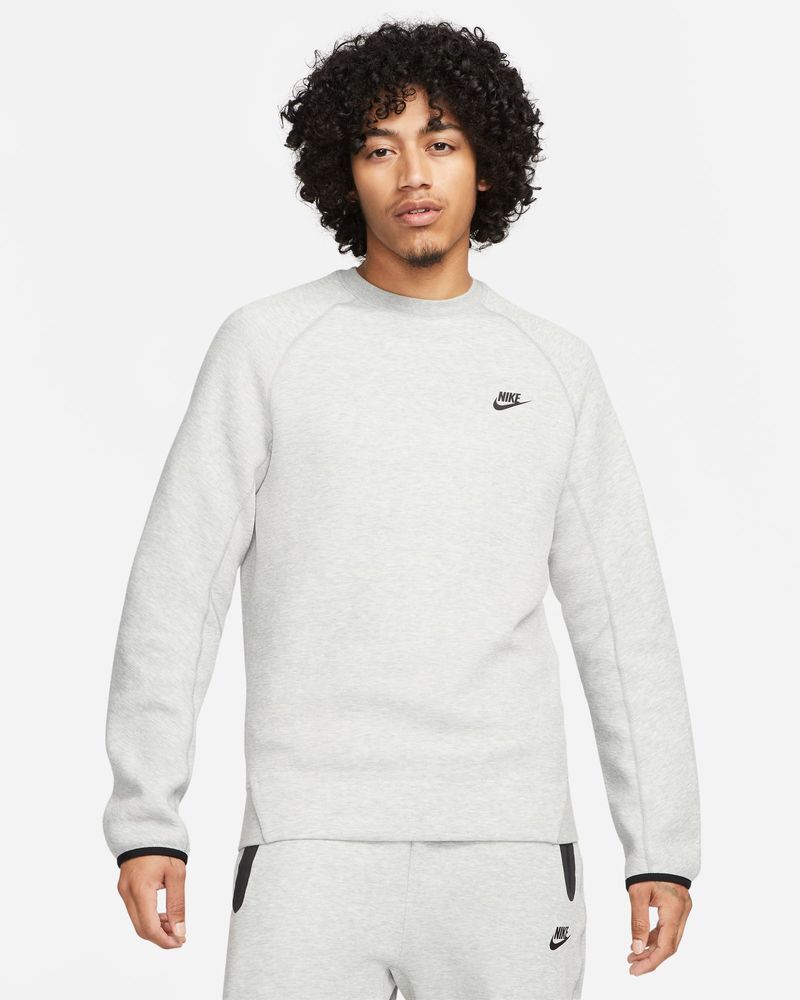 Nike Felpa Sportswear Tech Fleece Grigio Uomo FB7916-063 M