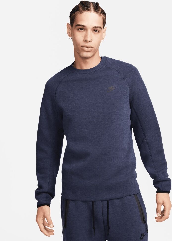 Nike Felpa Sportswear Tech Fleece Blu Navy Uomo FB7916-473 S