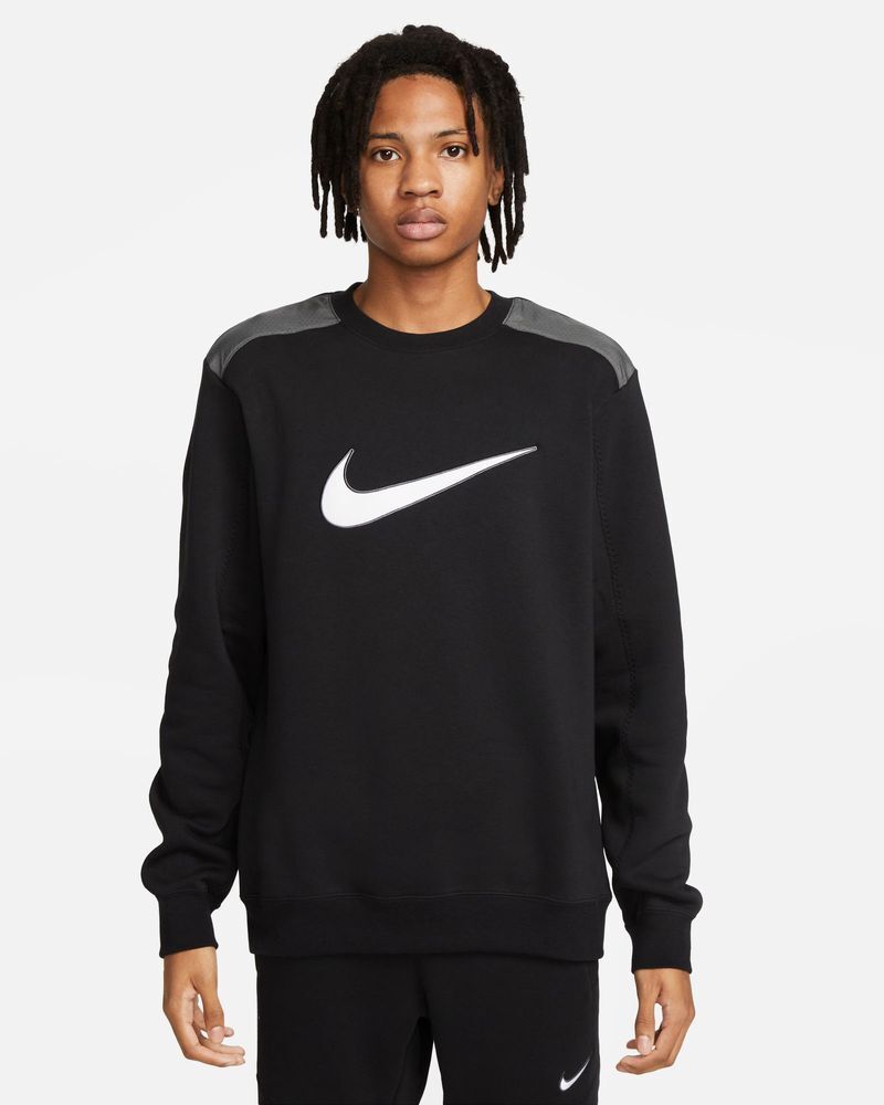 Nike Felpa Sportswear Nero Uomo FN0245-010 XL