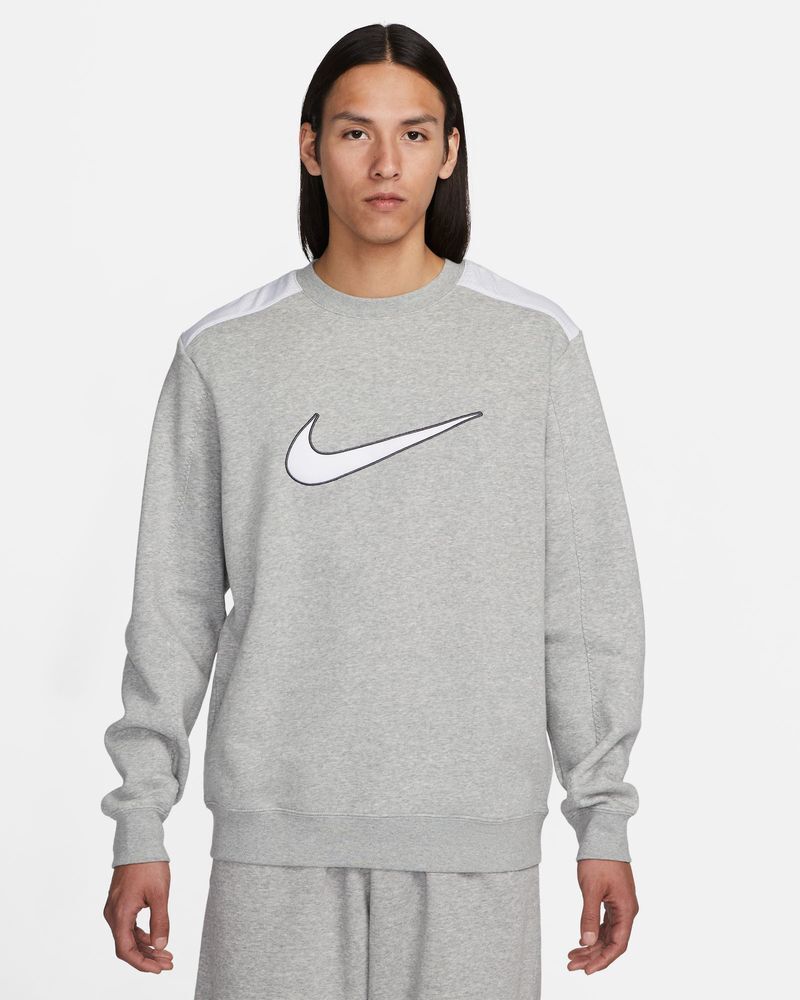 Nike Felpa Sportswear Grigio Uomo FN0245-063 S