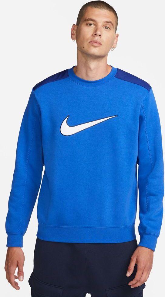 Nike Felpa Sportswear Blu Uomo FN0245-480 XS