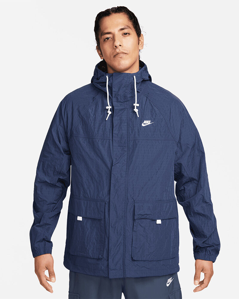 Nike Giacca Club Blu Navy Uomo FN3108-410 XL