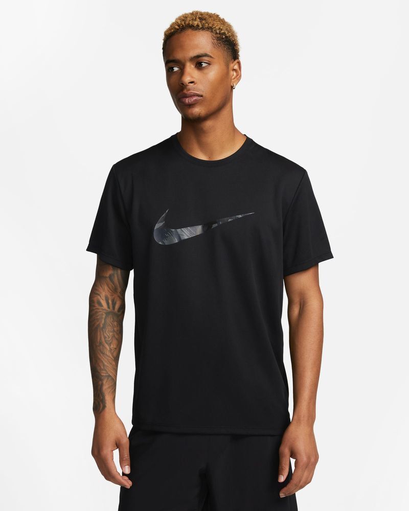 Nike Maglietta da running Miler Nero Uomo FN8516-010 L