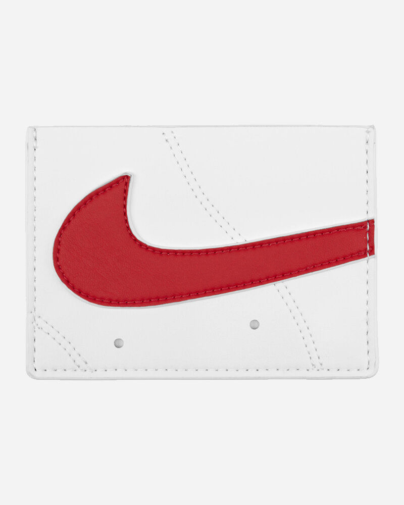 Nike Portacarte Air Force Bianco e Rosso Unisex HF3716-173 ONE