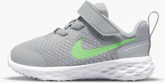 Nike Scarpe Revolution 6 Grigio e Verde Bambino DD1094-009 5C