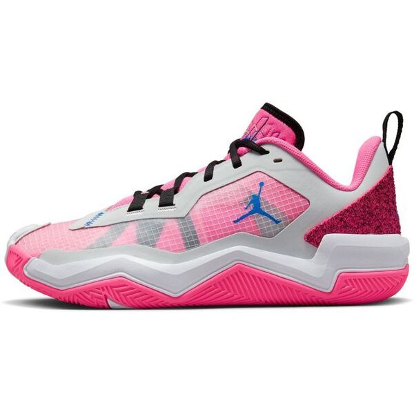 nike scarpe da basket jordan one take 4 bianco e rosa uomo do7193-104 11