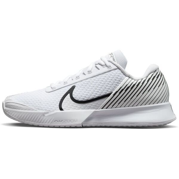 nike scarpe da tennis court air zoom vapor pro 2 bianco e nero uomo dr6191-101 10.5