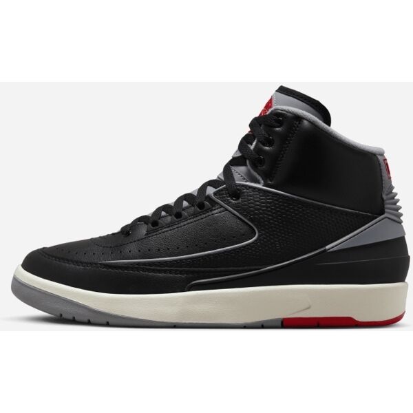 nike scarpe air jordan 2 retro nero e grigio uomo dr8884-001 11