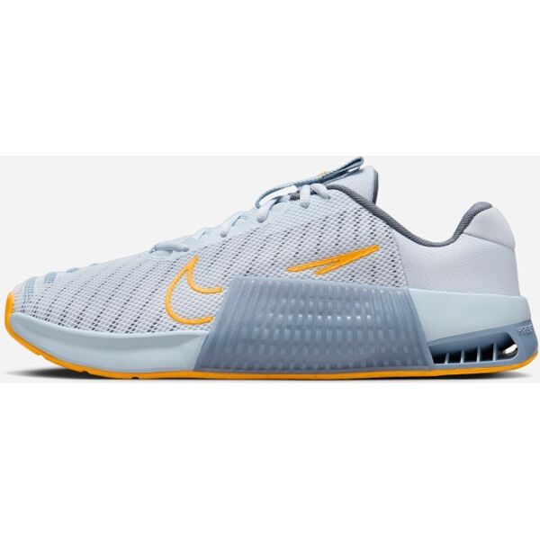 nike scarpe da training metcon 9 grigio e giallo uomo dz2617-005 8.5