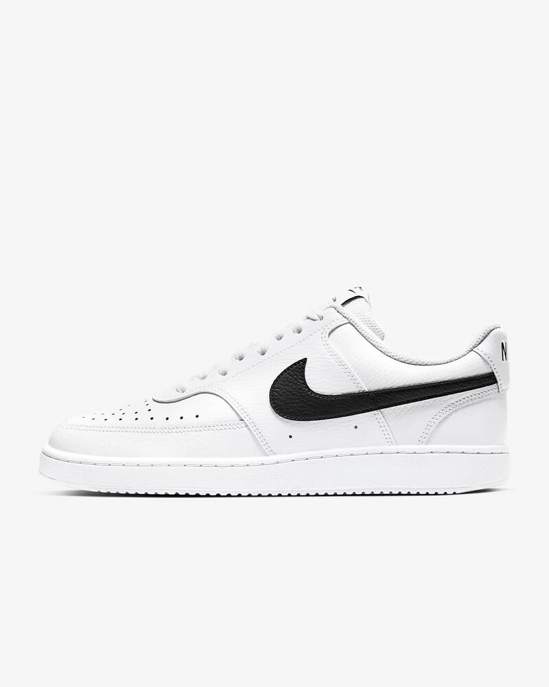 Nike Scarpe Court Vision Bianco e Nero Uomo DH2987-101 10.5