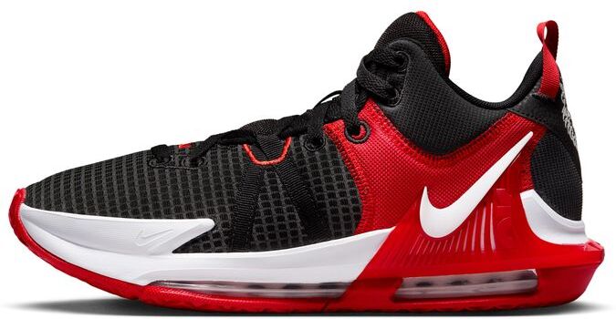 Nike Scarpe da basket Witness 7 Nero e Rosso Uomo DM1123-005 9