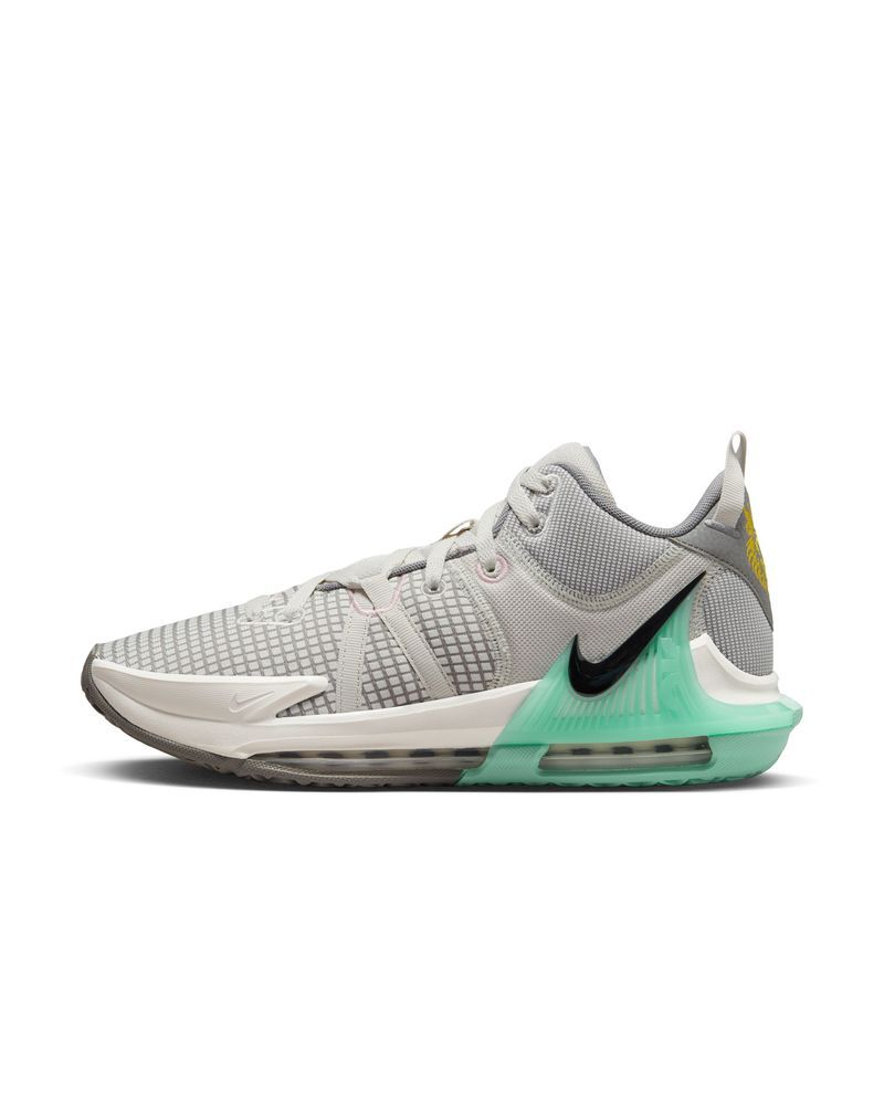 Nike Scarpe da basket LeBron Witness 7 Grigio Uomo DM1123-006 9