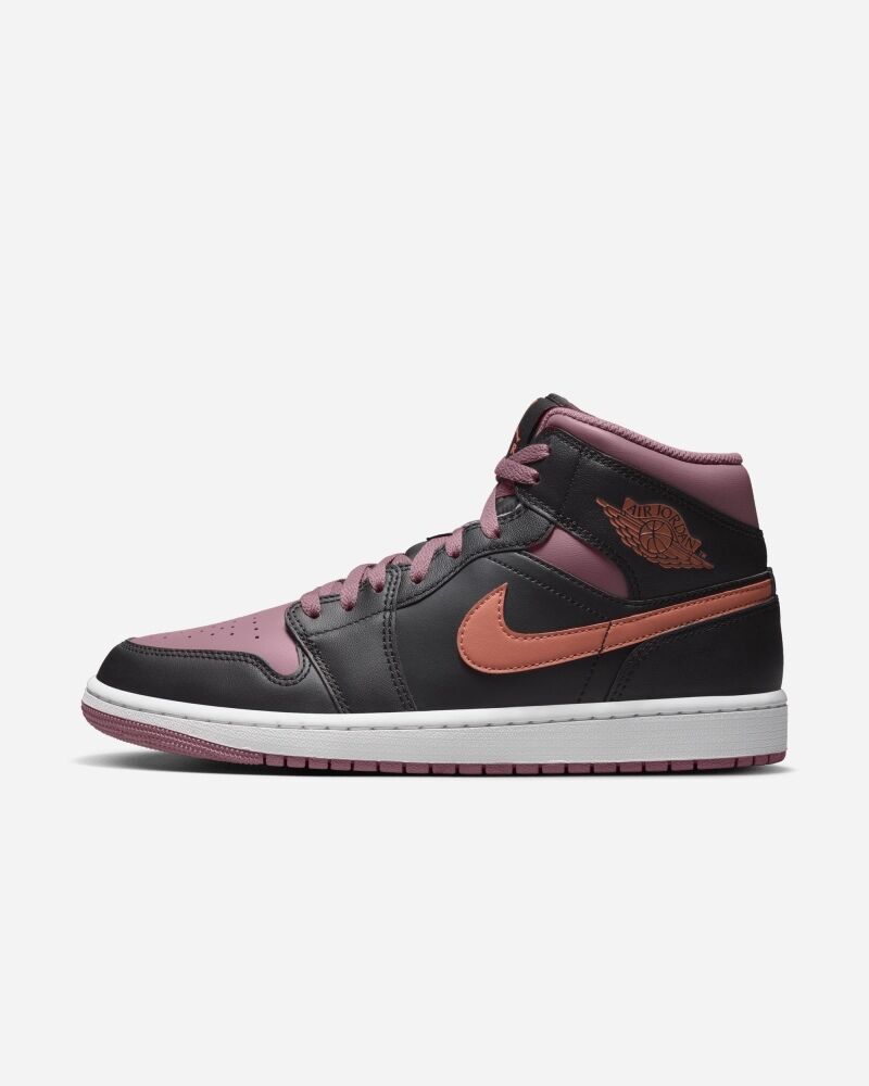 Nike Scarpe Air Jordan 1 Mid SE Nero e Arancione Uomo FB9911-008 8.5