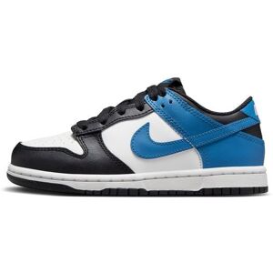 Nike Scarpe Dunk Low Bianco/Nero/Blu Bambino DH9756-104 10.5C