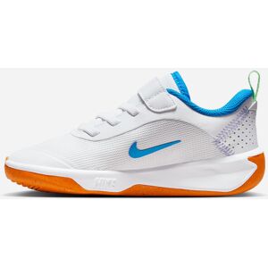 Nike Chaussures Omni Multi-Court pour Enfant Couleur : White/Photo Blue-Vapor Green Taille : 28.5 EU   11.5C US 11.5C