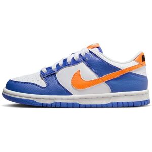 Nike Scarpe Dunk Low Blu e Bianco Bambino FN7783-400 4Y