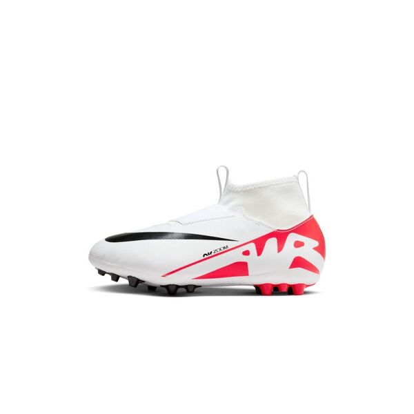 nike scarpe da calcio mercurial superfly 9 ag rosso e bianco bambino dj5613-600 5.5y