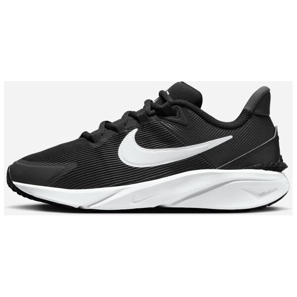 nike scarpe star runner 4 bianco e nero bambino dx7615-001 7y