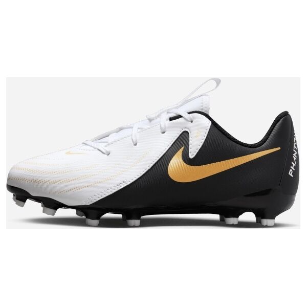 nike scarpe da calcio phantom gx fg/mg bianco uomo fd6722-100 3.5y