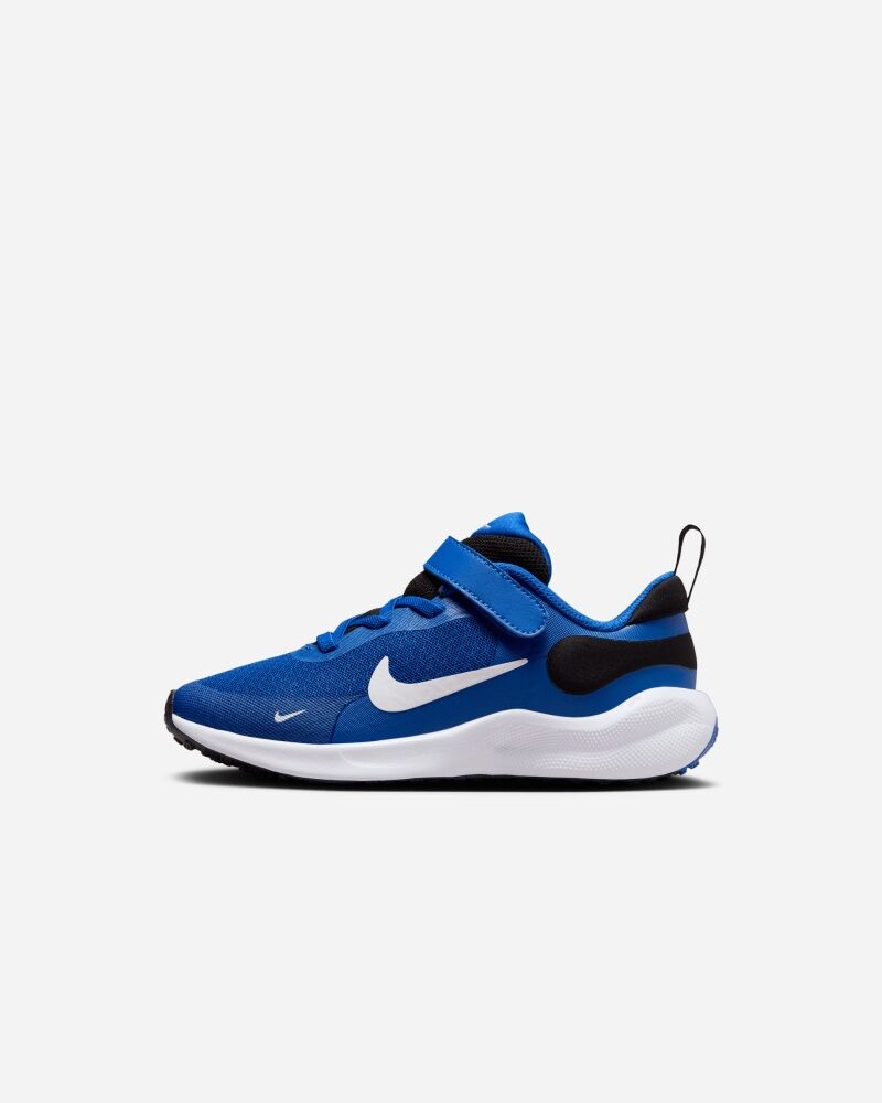 nike scarpe revolution 7 blu reale e bianco bambino fb7690-401 9c