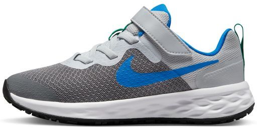 Nike Scarpe Revolution 6 Grigio e Blu Reale Bambino DD1095-008 10.5C