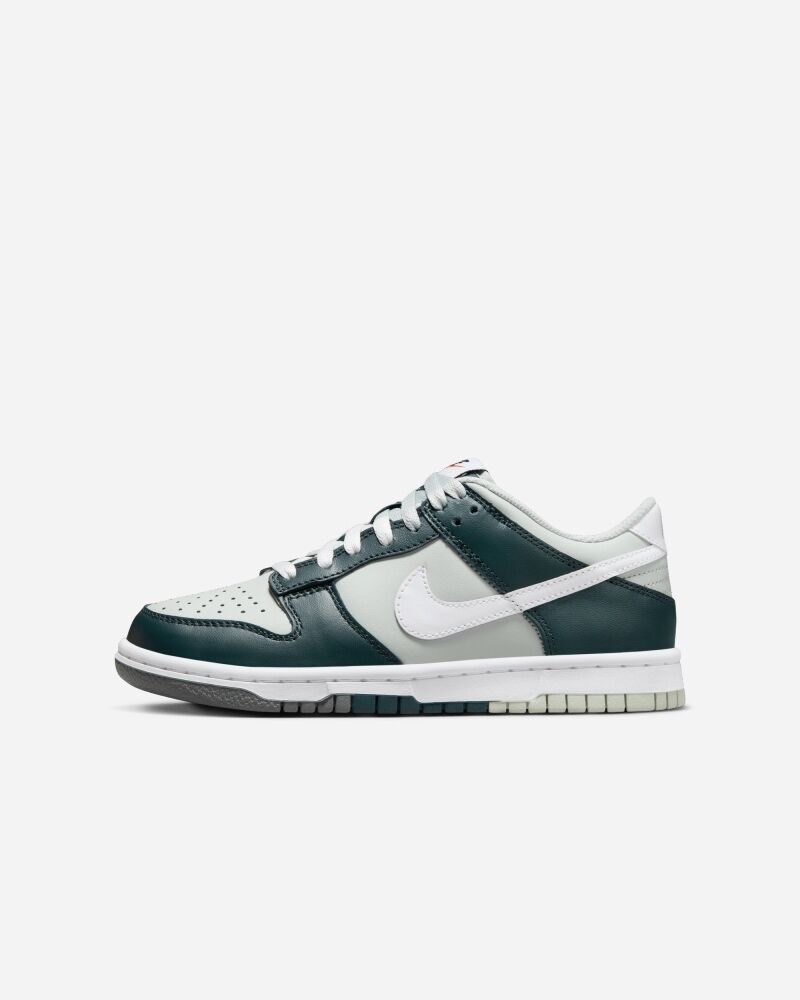 Nike Scarpe Dunk Low Verde Bambino FB9109-300 3.5Y