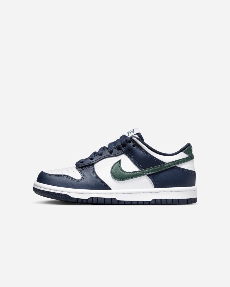 Nike Scarpe Dunk Low Blu e Verde Bambino HF5177-400 6Y