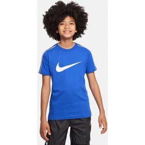 Nike Maglietta Repeat Blu Reale per Bambino DZ5628-480 S