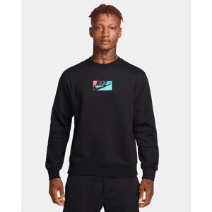 Nike Felpa Sportswear Club Fleece Nero Uomo FB8435-010 XS